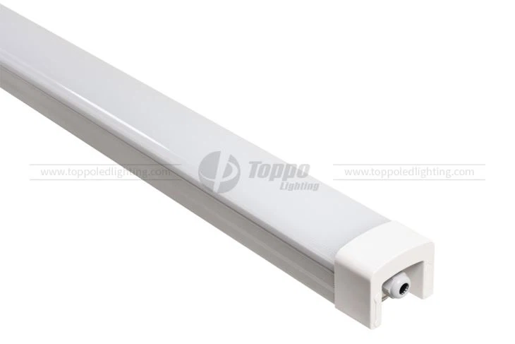 Aluminium AC90-277v + lampu LED uap PC IP65 IK10