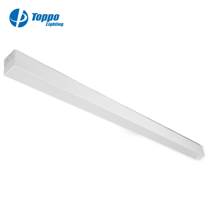 ShenZhen Produsen Aluminium Indoor Tri-warna 40w Suspended LED Linear Tube Light